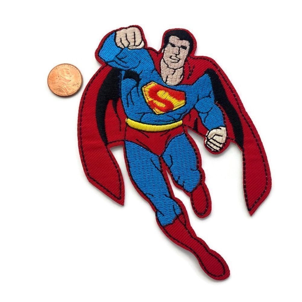 Superman Big Embroidered Patch - Picture 2 of 4